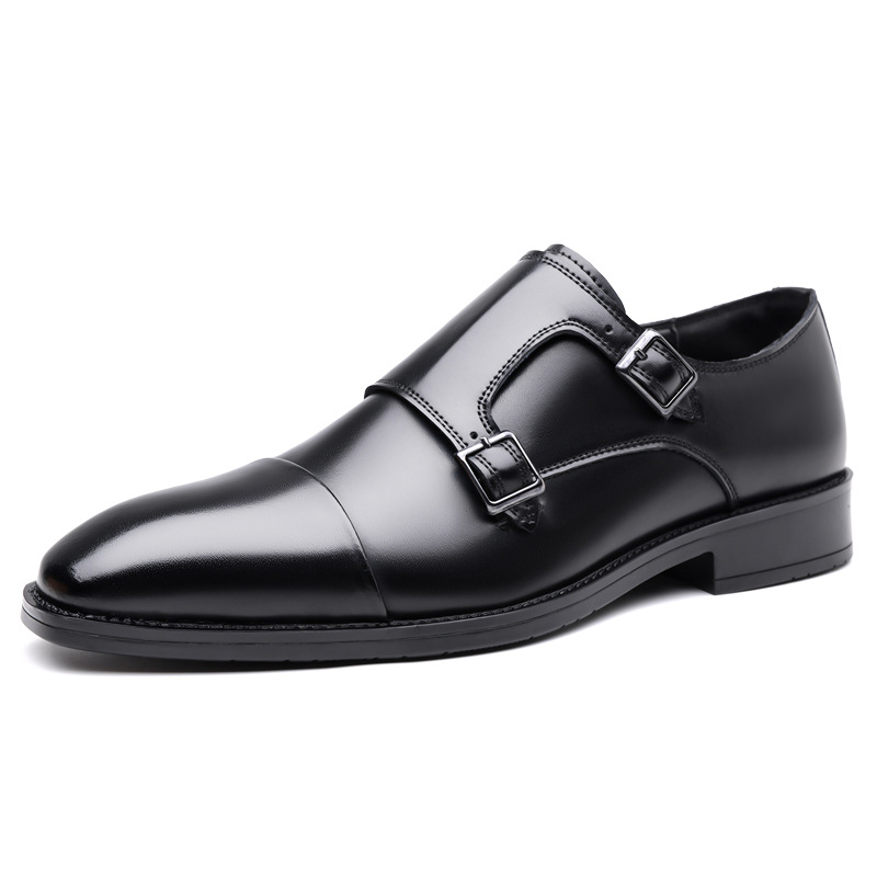 Leather Shoes Men's Business Shoes Oxford foto 2