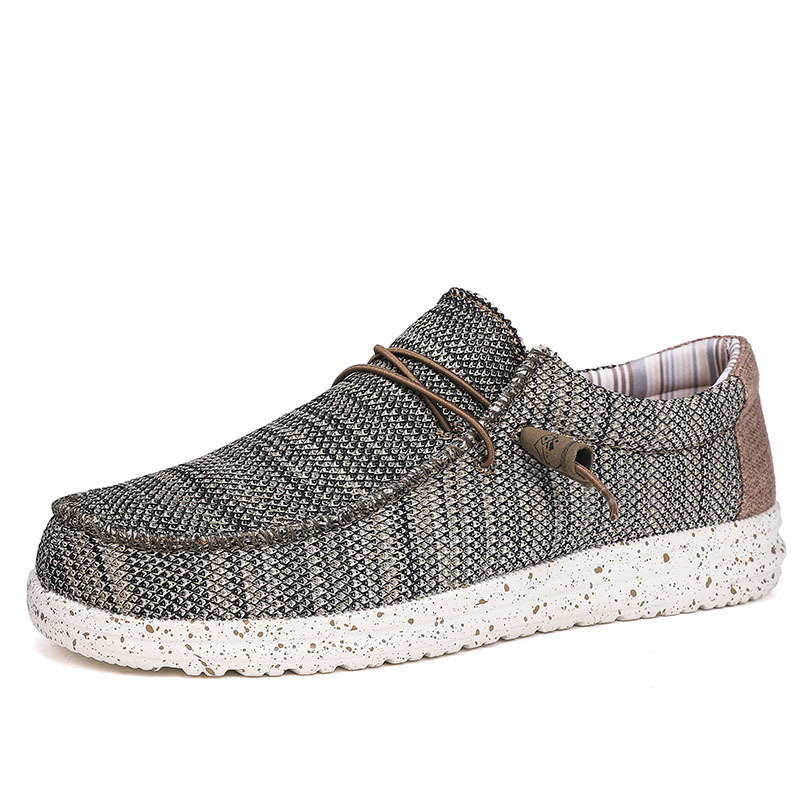 Men's Breathable Casual Canvas Shoes foto 3