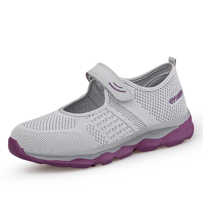 Mesh Shoes Canvas Mom Shoes For Middle-aged And Elderly People foto 2