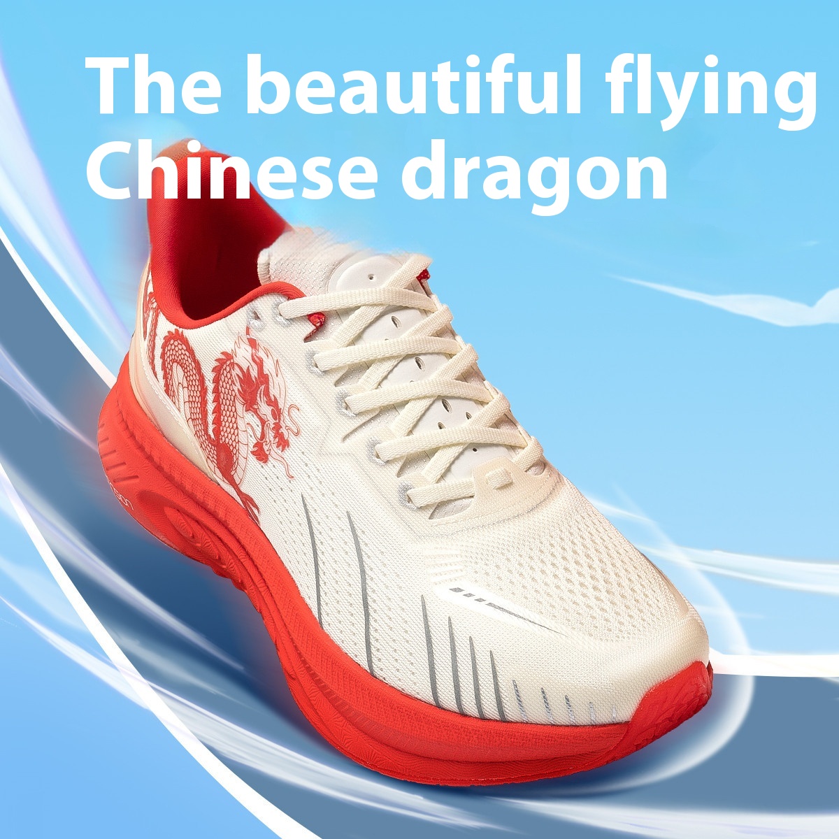 Dragon Limited Soft Bottom High Elastic Shock Absorber Sneaker Lightweight Breathable foto 2