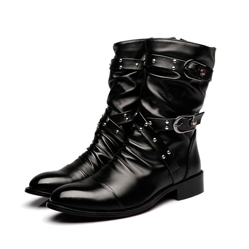Men's Pointed Toe Within Wellingtons foto 5