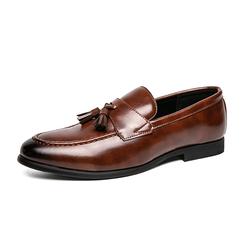 British-style Casual All-match Men's Shoes foto 3