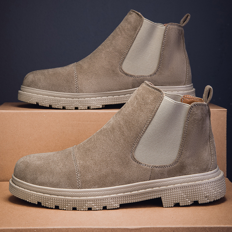 Slip-on Gao Banglun Retro Boots Men foto 5