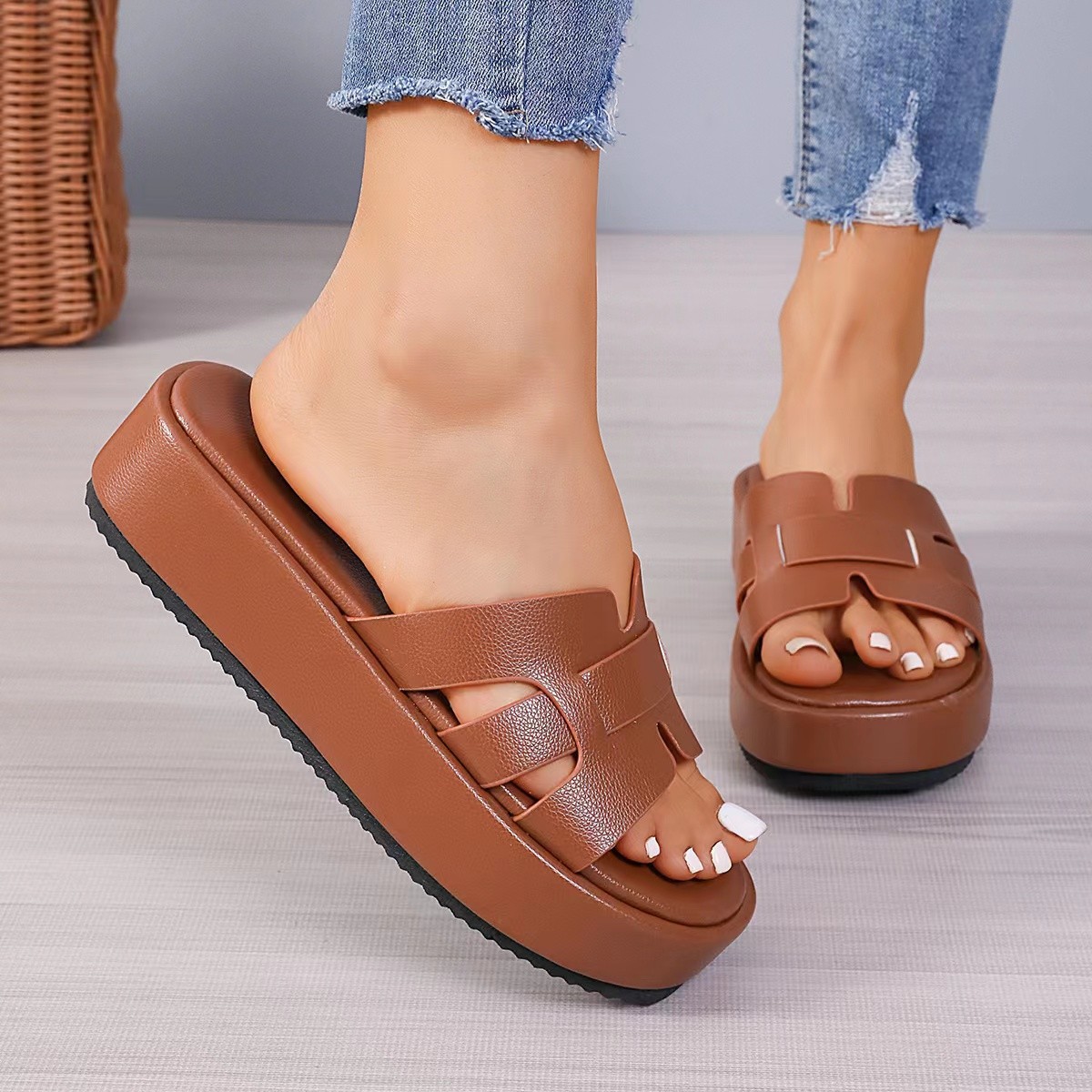 Personality Platform Casual Women's Sandals foto 3