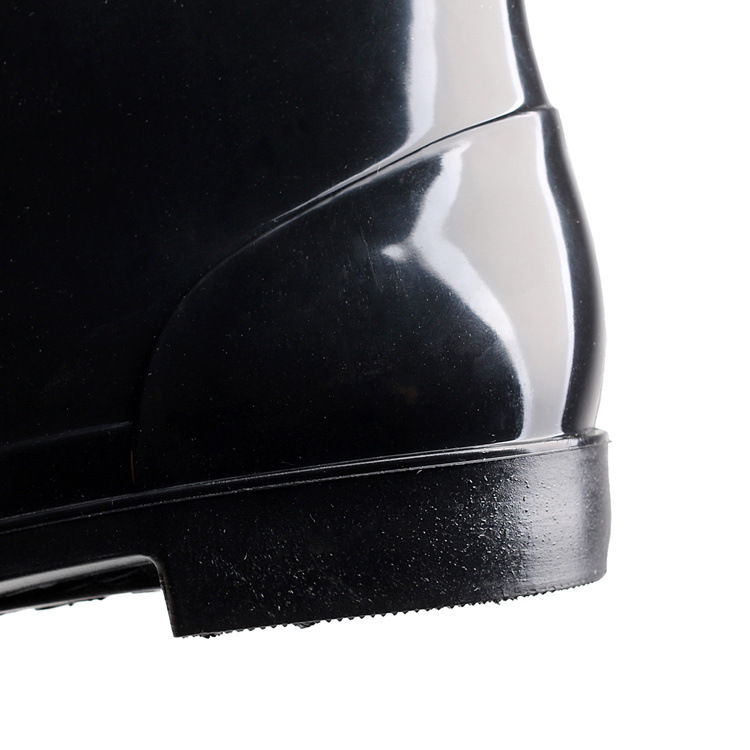 Men's Short Tube Plus Size Low-top Non-slip Rain Boots foto 5