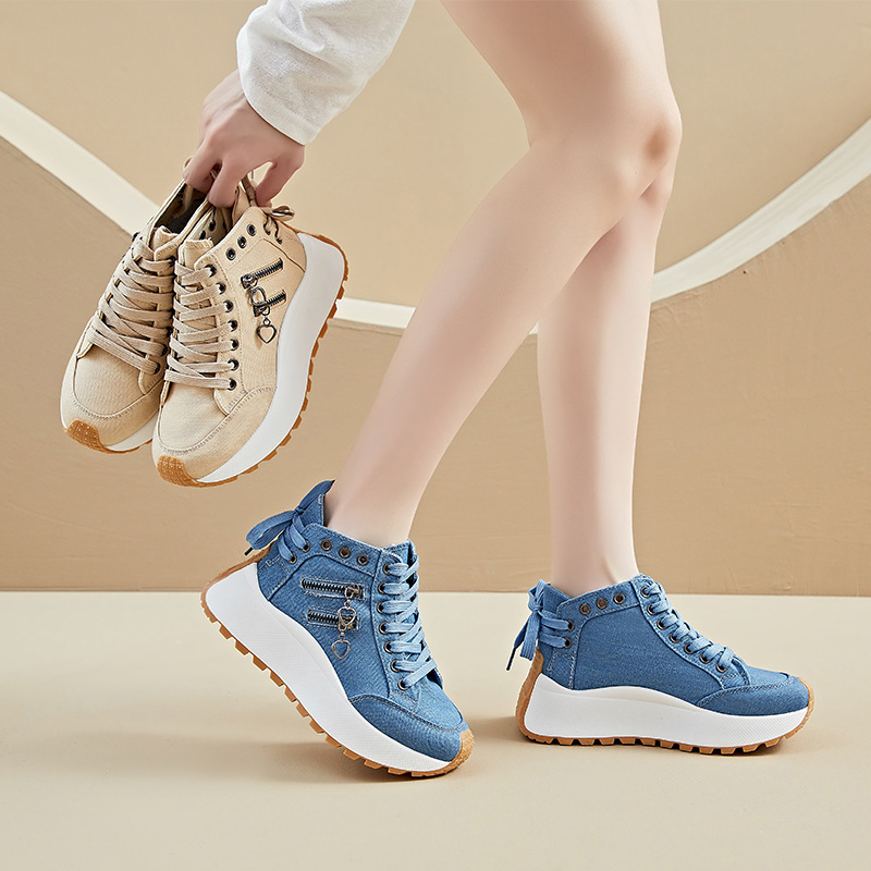 Ins Korean New Dad Shoes Sports Platform foto 5