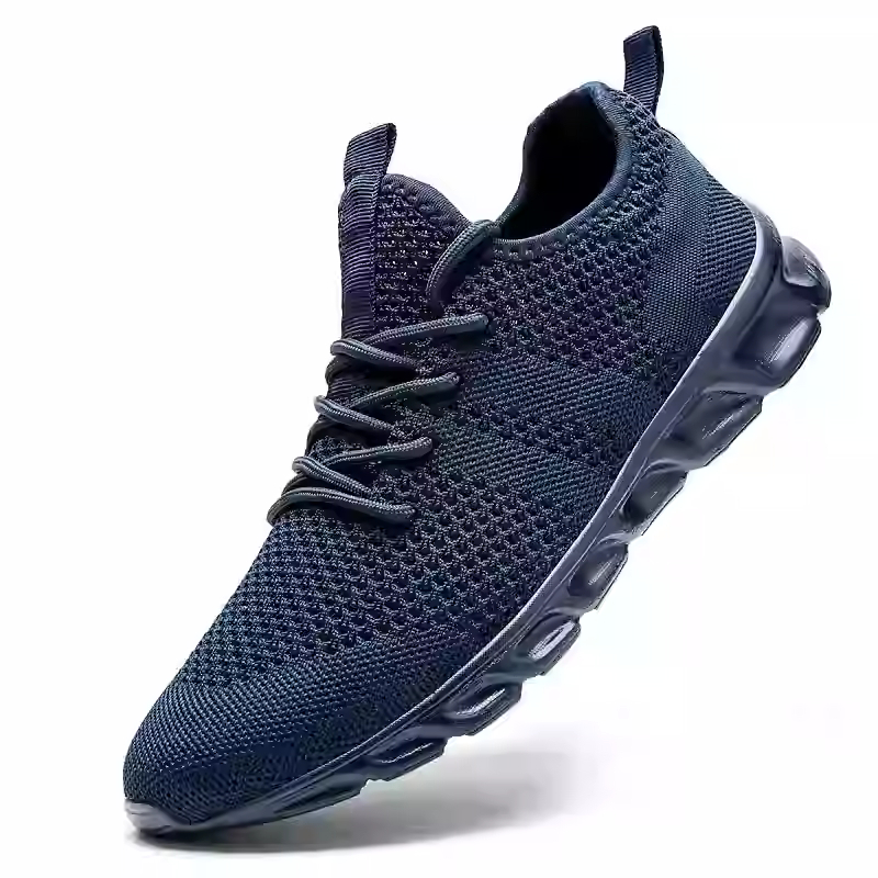 Men Casual Sport Shoes Light Sneakers White Outdoor Breathab foto 5