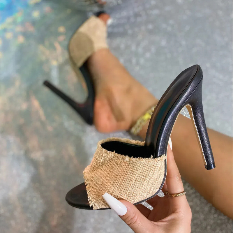 Stiletto Heel All-match Personalized Women's Sandals foto 4