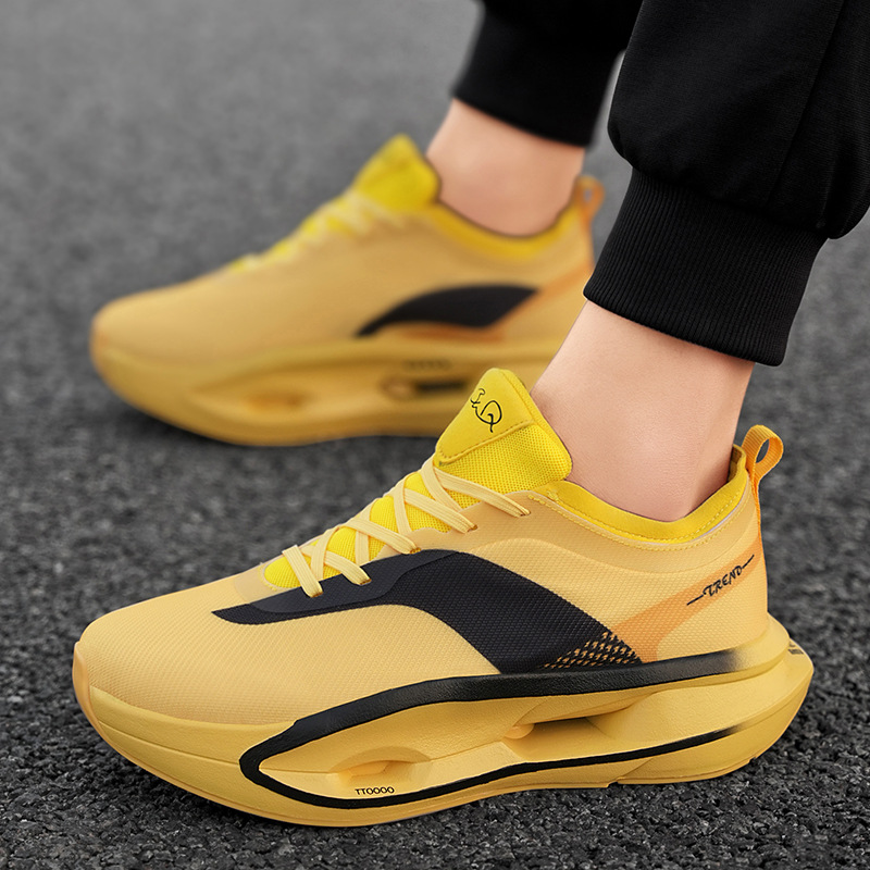 Versatile Raise The Bottom Shock-absorbing Rebound Running Shoes foto 3