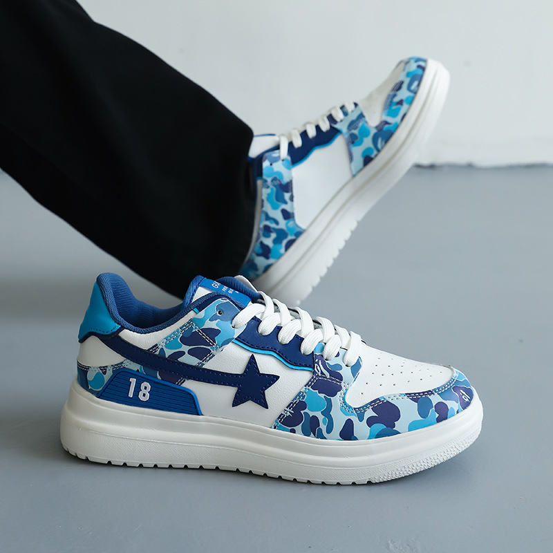 New Versatile Casual Rubber And Plastic Soleplate Shoes Student Plus Size Sneaker foto 3