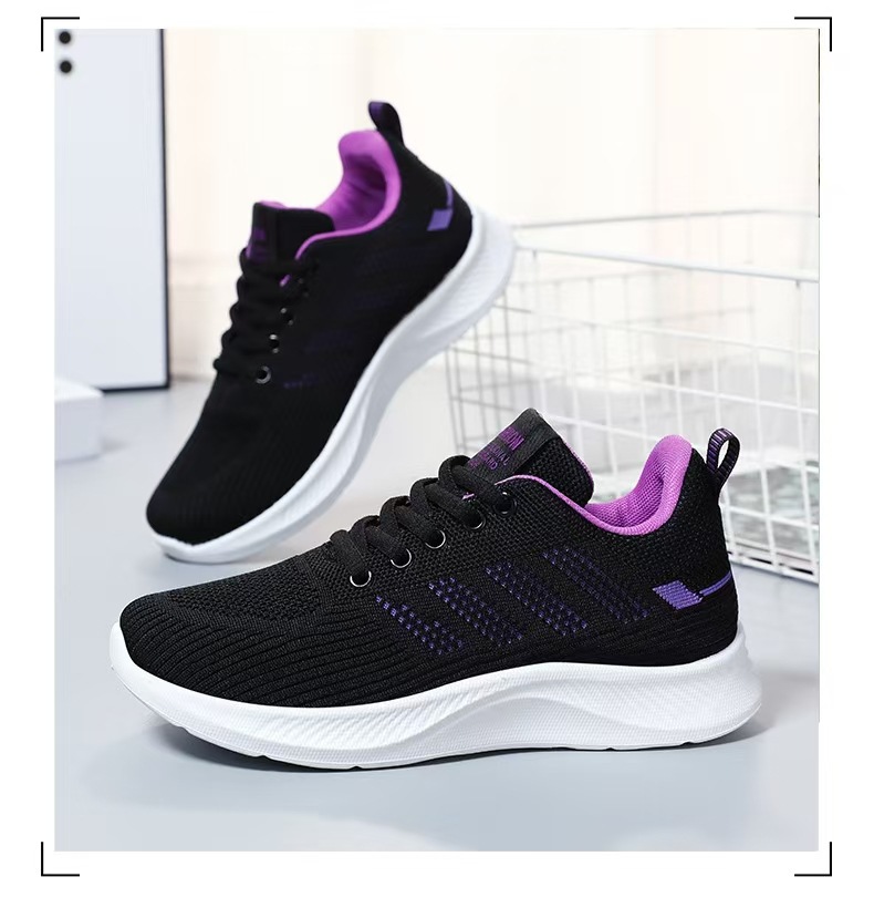 Womens Casual Breathable And Comfortable Mesh Sneakers foto 2