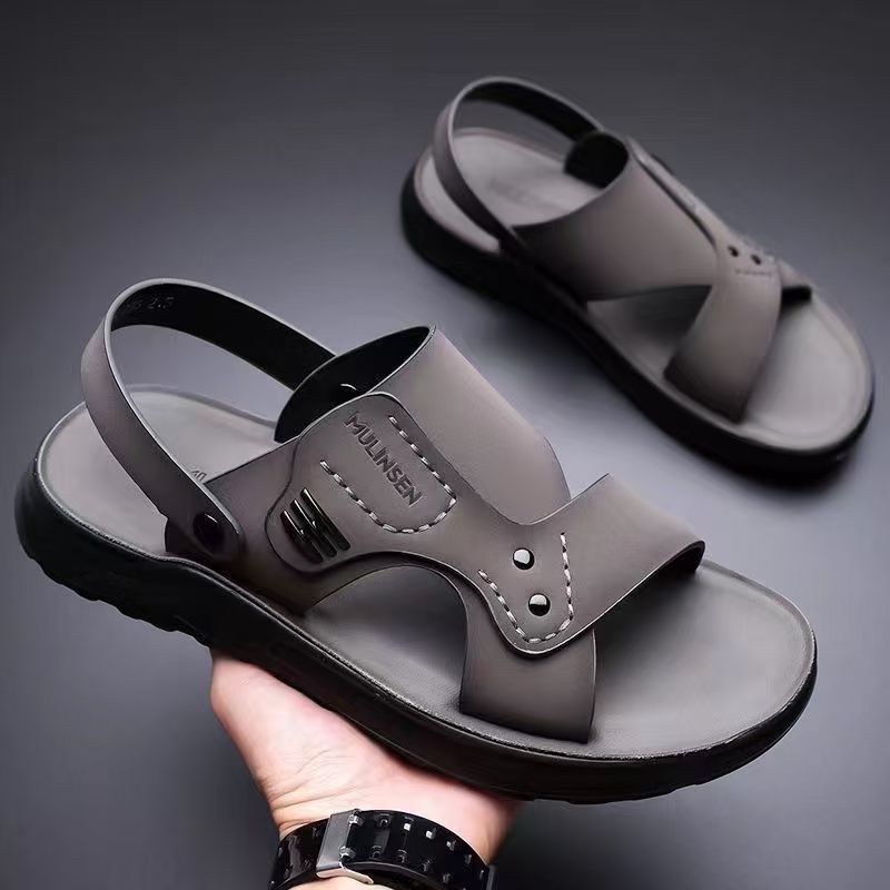 Waterproof Non-Slip Soft-Soled Mens Dual-Use Sandals foto 3