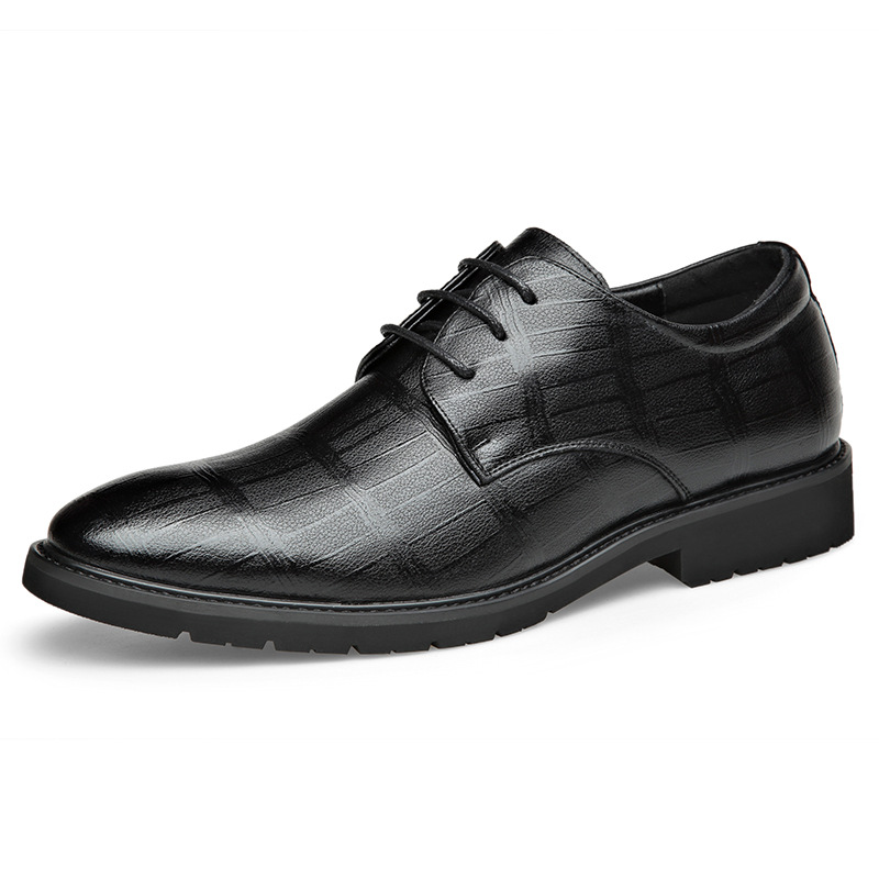 Genuine Leather Men's Formal Wear Plus Size Shoes foto 2