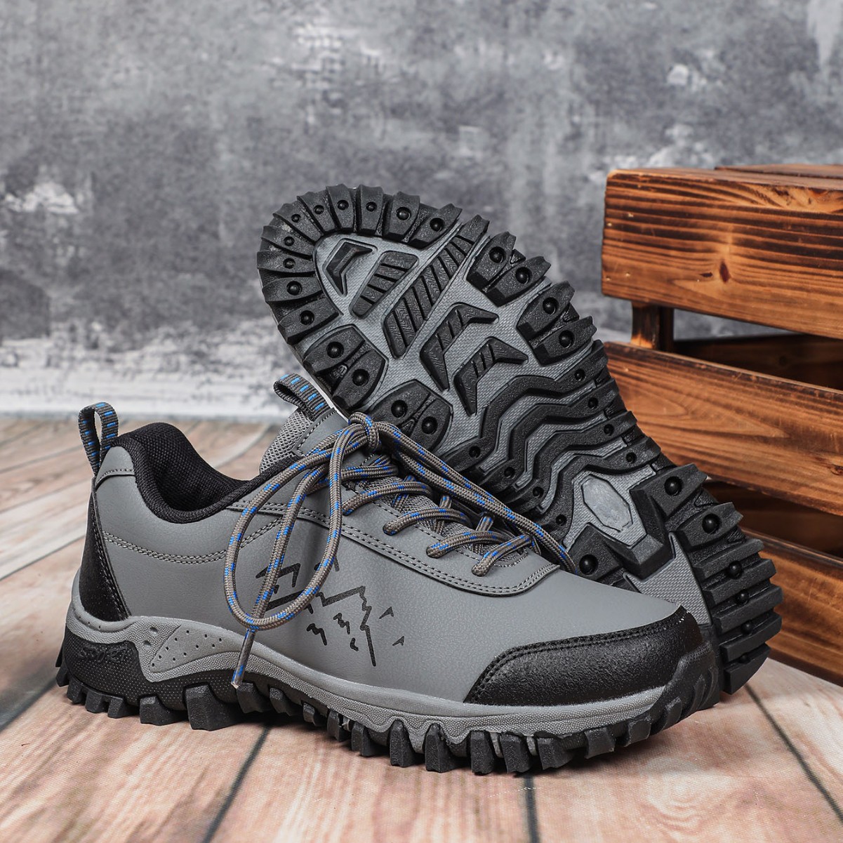 Wear-resistant Outdoor Sneakers Low-top Breathable Walking foto 5
