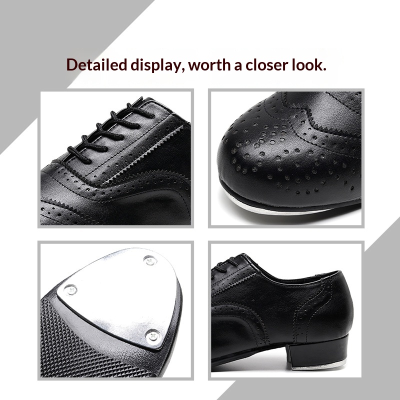 New Mens Tap Dance Shoes For Adults foto 2