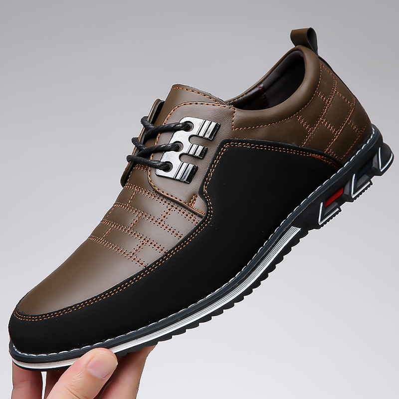 Men's Plus Size British Style Versatile Shoes foto 5