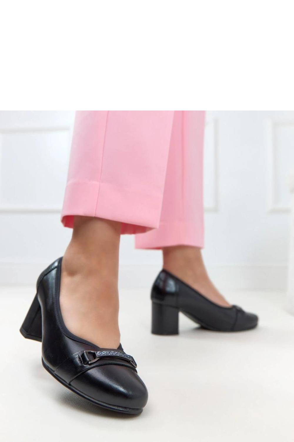 Pumps met dikke hak Solea foto 2