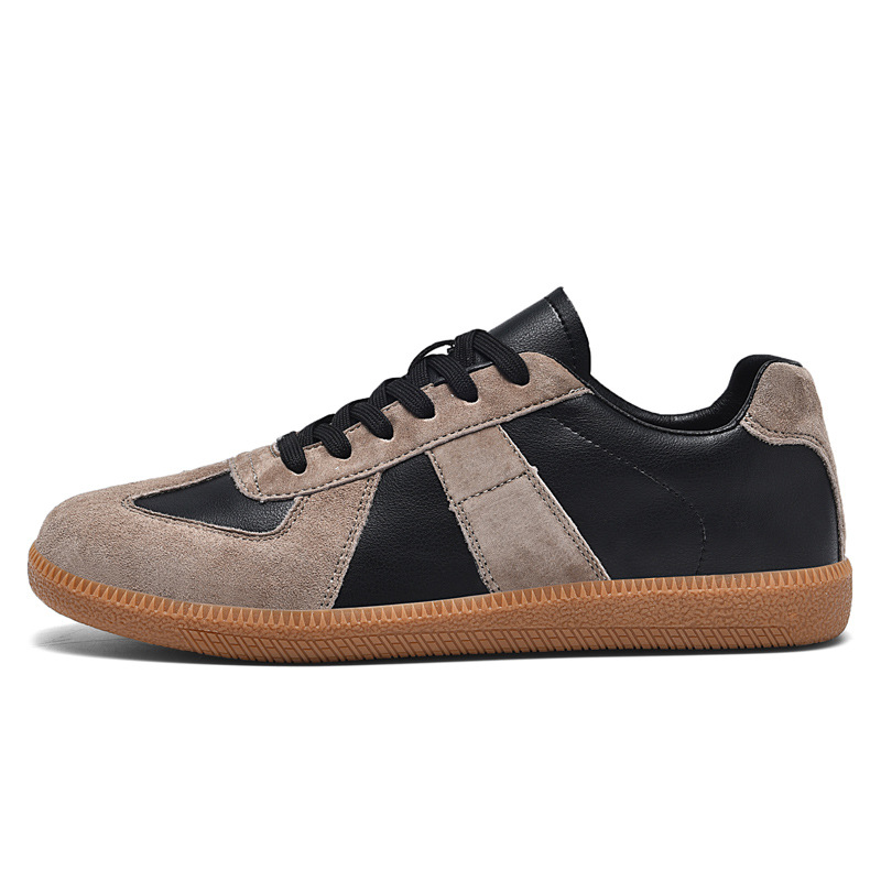 Top Layer Pigskin Leather Sneaker Japanese Canvas Retro Sports Couple Casual Shoes foto 4