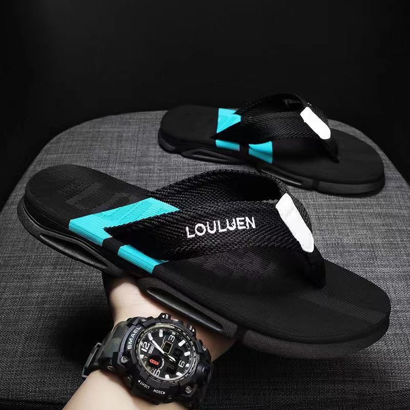 Flip Flops Men's Outdoor Casual Beach Shoes foto 2