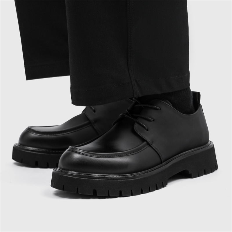 Spring And Autumn Business Formal British Leather Shoes