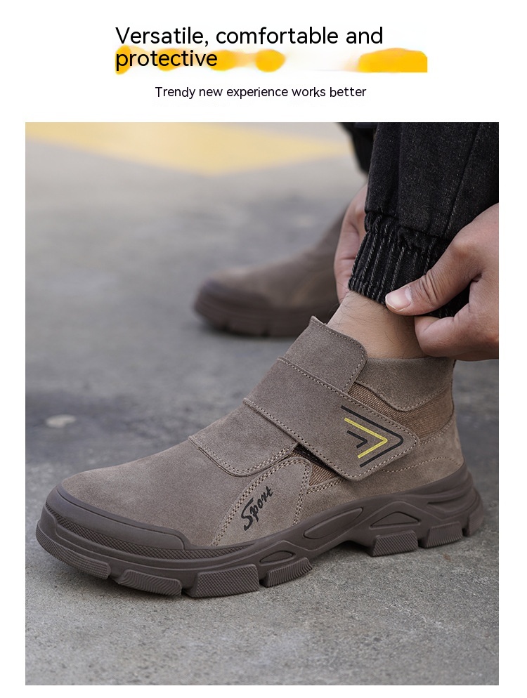 Anti Smashing And Lightweight Labor Protection Shoes foto 4