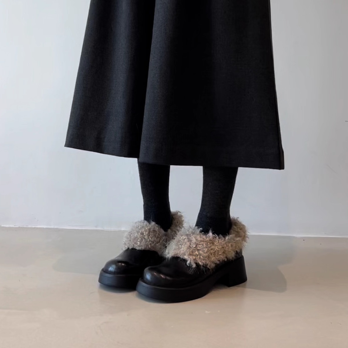 Women's French-style Soft And Gentle Thick-soled Shoes foto 3