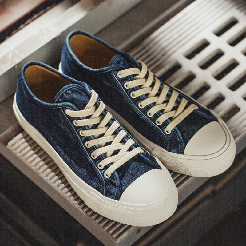 Washed Canvas Shoes Trendy Casual Retro Training Shoes Minority All-match foto 3