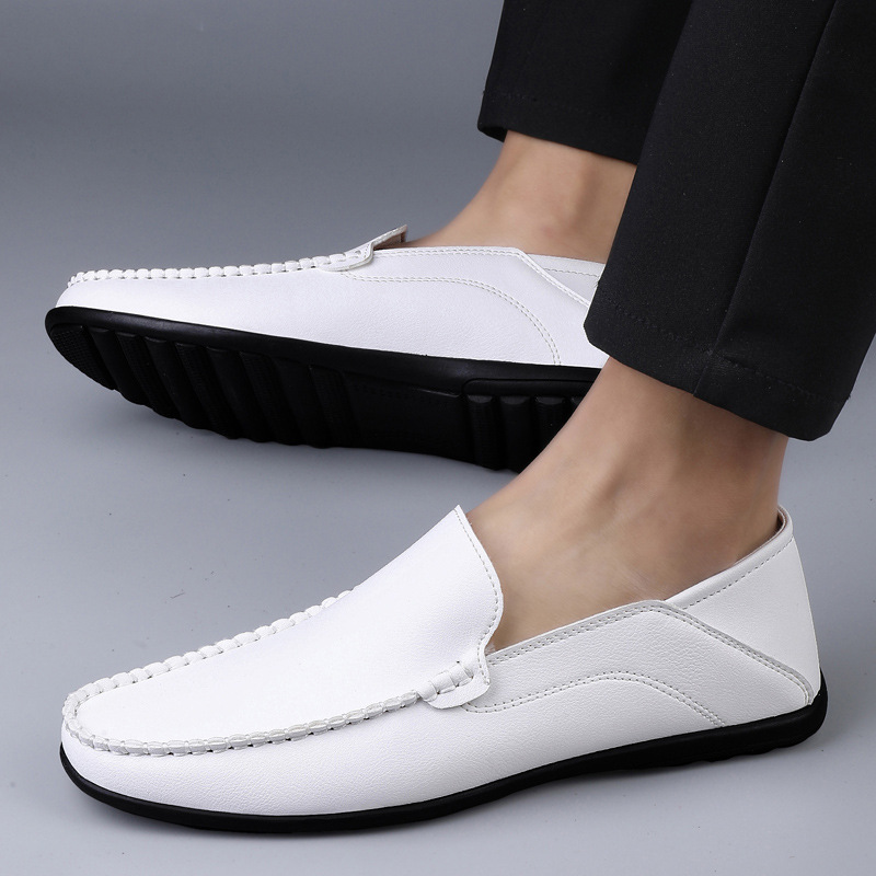 Round Head Men's Casual Loafers foto 2
