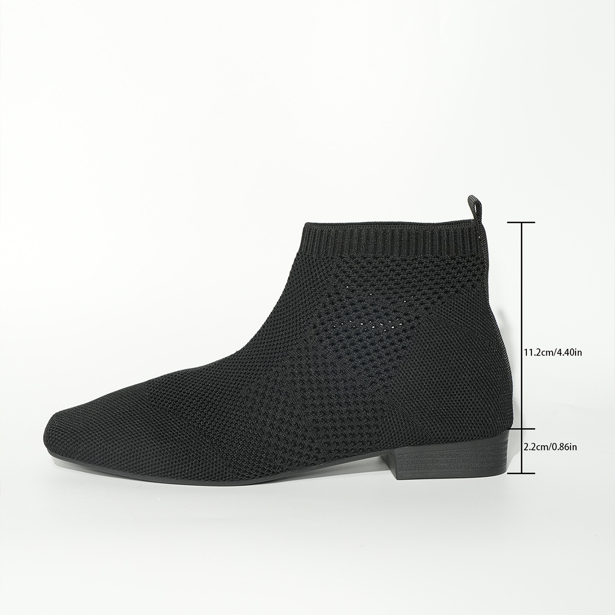 Plus Size Women's Boots Middle Tube Pointed Ankle Boots foto 5
