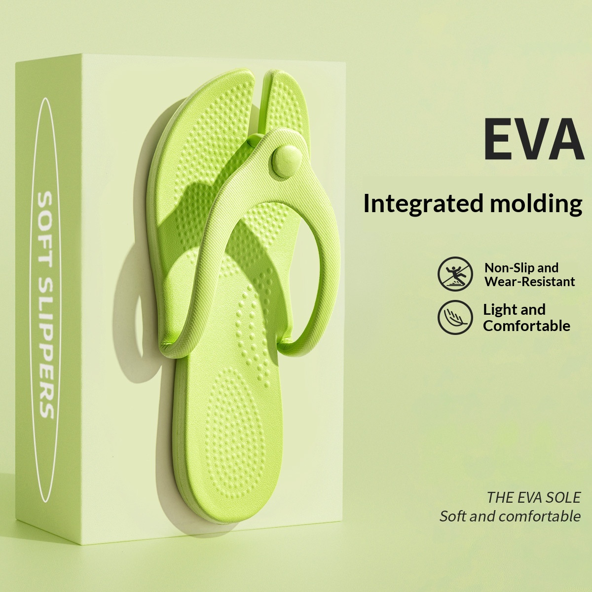 Four-season Universal Stackable Flip-flops For Travel foto 3