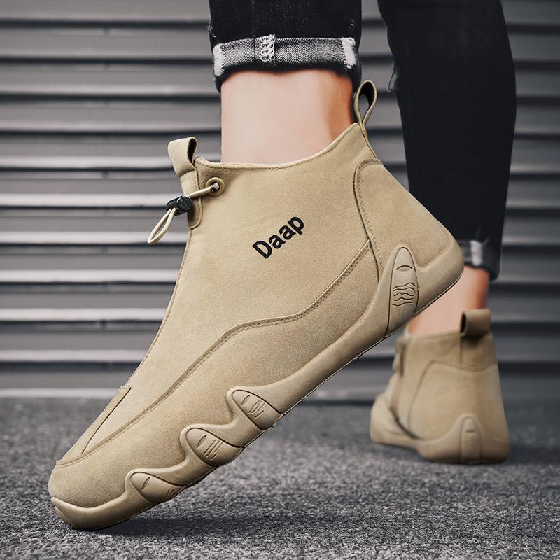 Octopus Labor Protection Outdoor Non-slip Leather Shoes