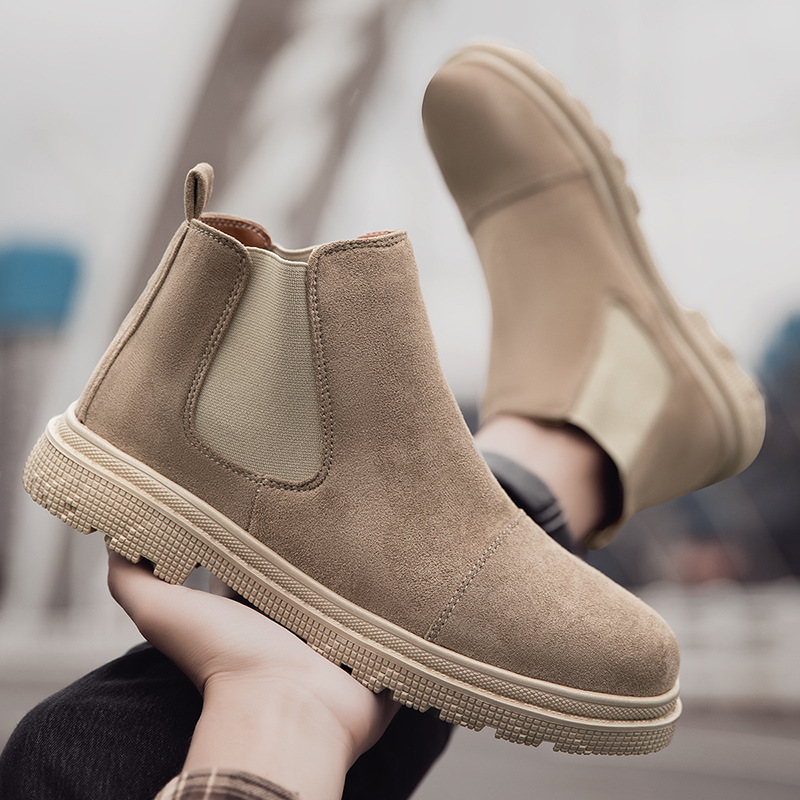 Slip-on Gao Banglun Retro Boots Men foto 4