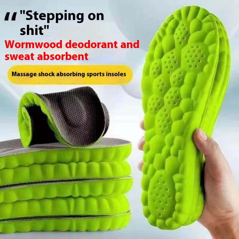 Insole Sports Shock Absorption Arch Support High Elastic Running Military Training foto 4