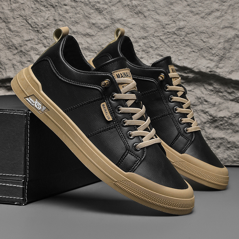 Men's Fashion Soft Bottom Casual Plus Size Sneakers foto 5