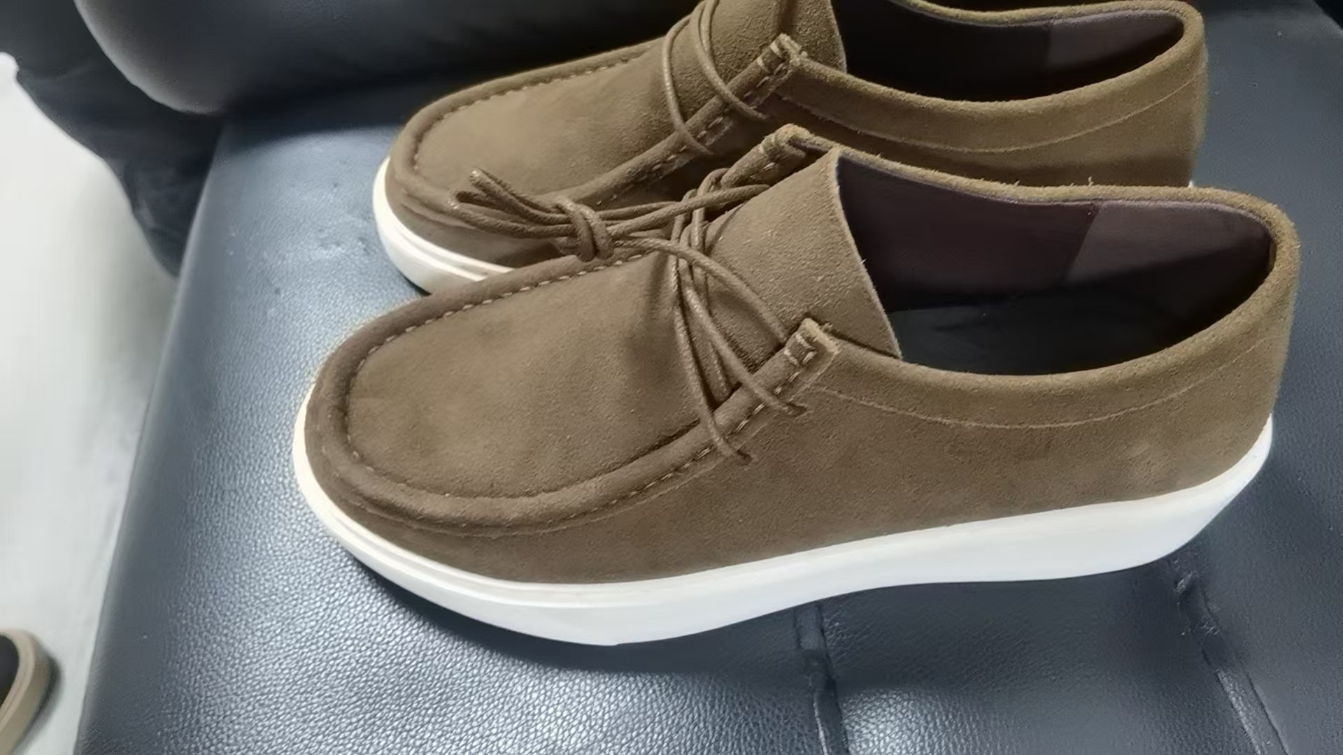 British Style Fashion Men's Breathable Shoes Casual Work Shoes foto 5