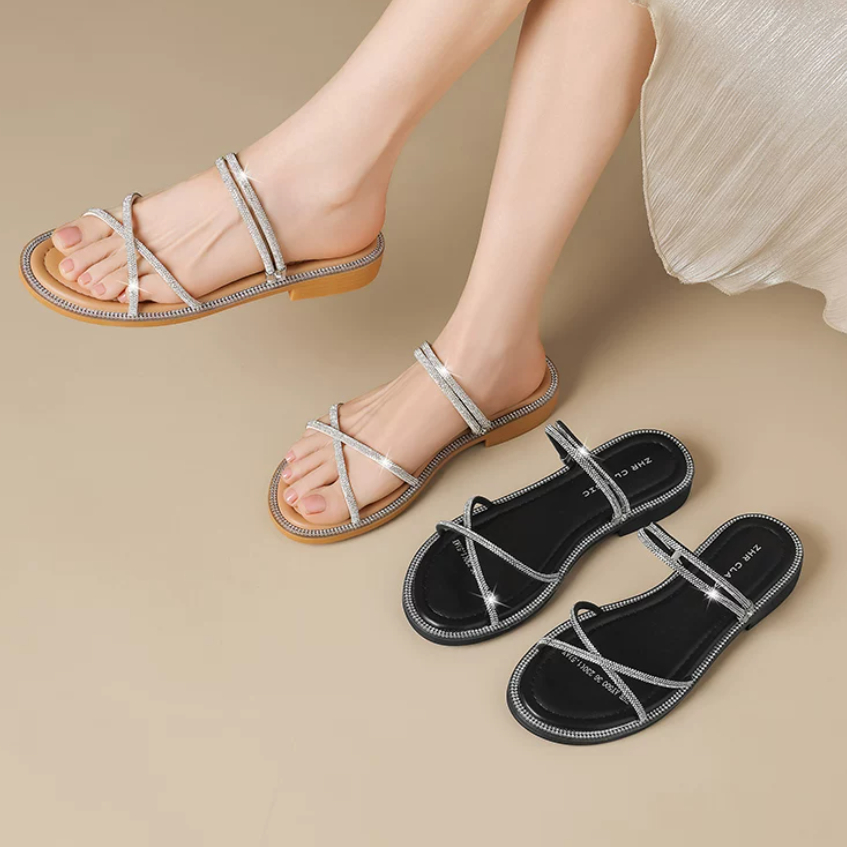 Stunning Two-way Roman-strap Sandalsperfect With Dresses And For The Beach foto 5