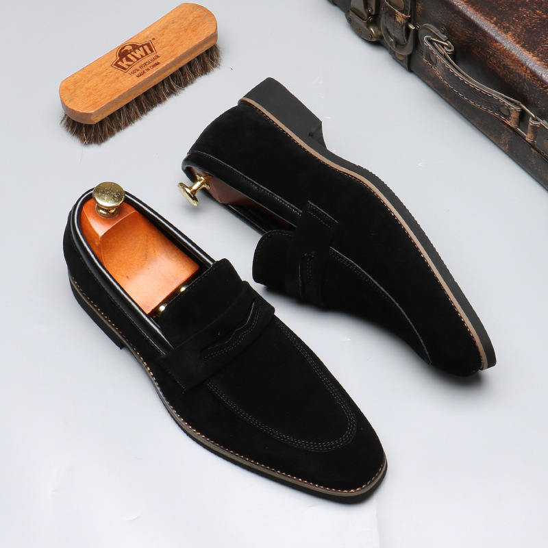 Fashion Personality British Style Loafers Men foto 3