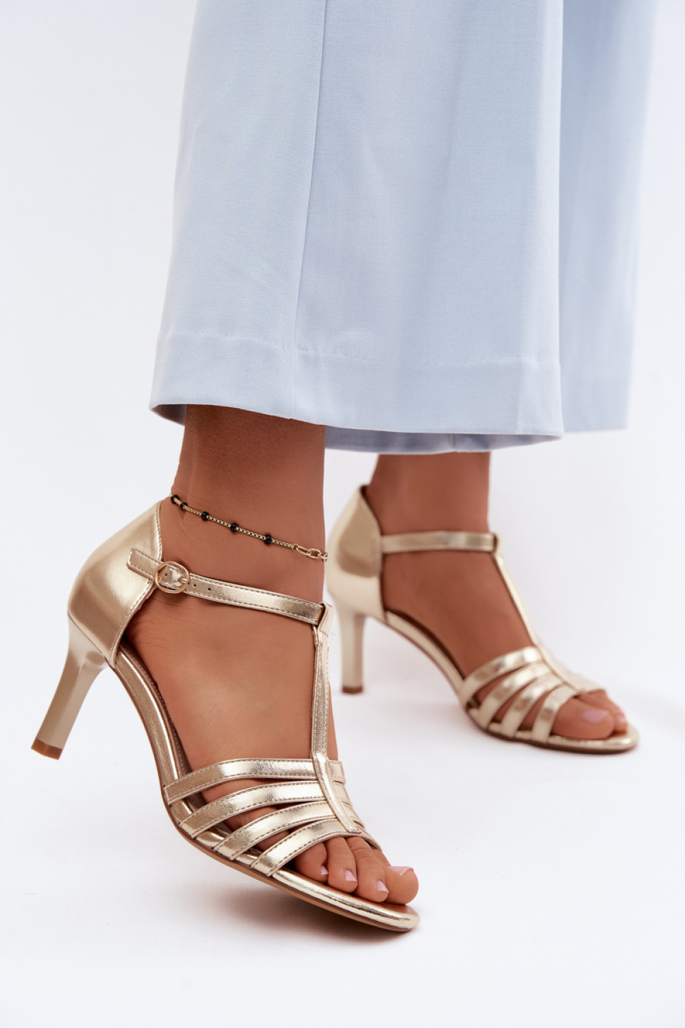 Sandalen op hak Step in style