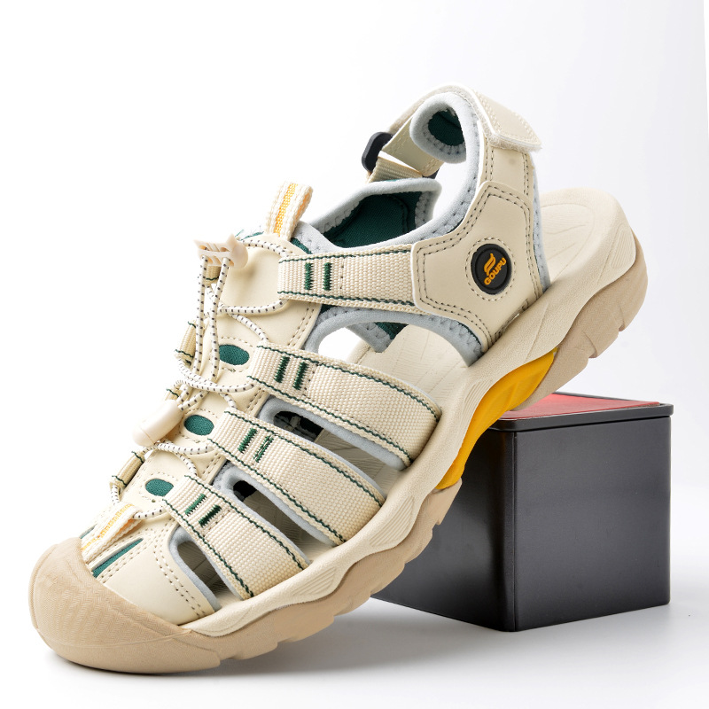 Outdoor Beach Women's Non-slip Soft Bottom Quick-drying Breathable Closed Toe Sandals foto 2