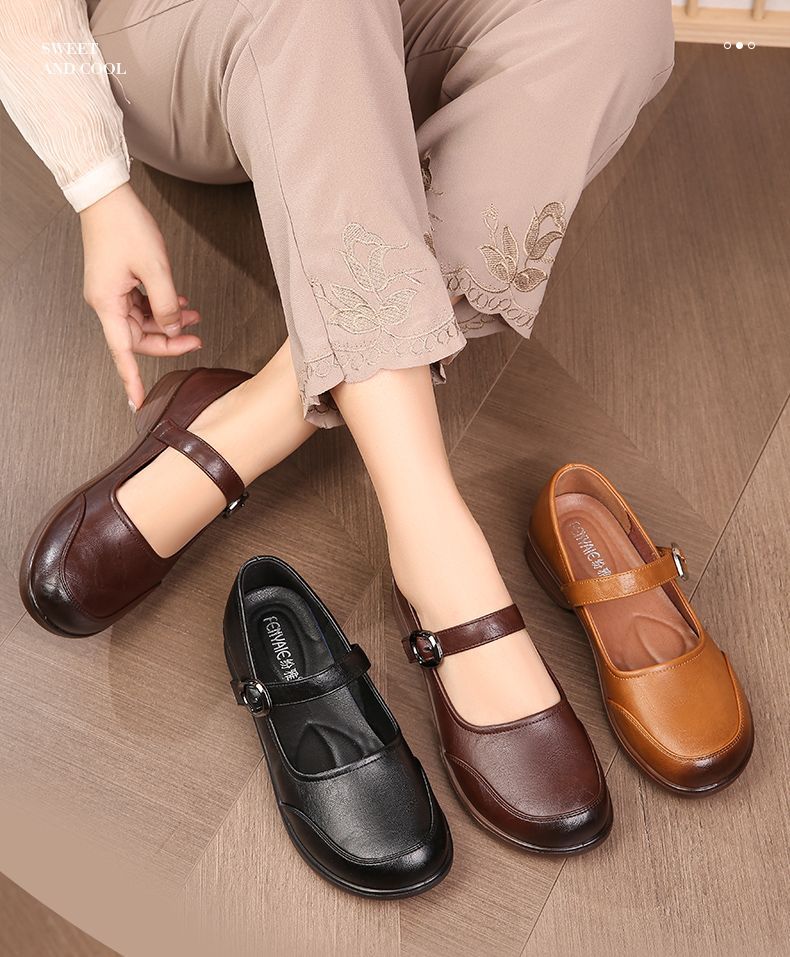 Casual All-match Pumps Soft-soled Womens Shoes foto 2