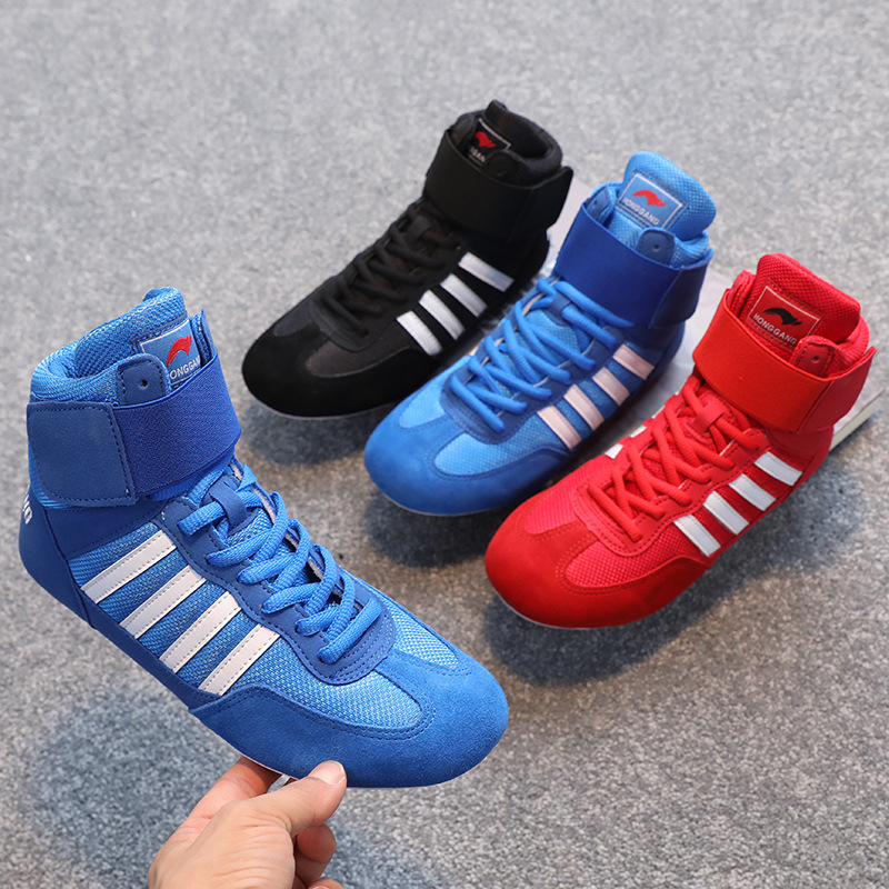 Wrestling Shoes Men And Women Training Boxing Shoe foto 5
