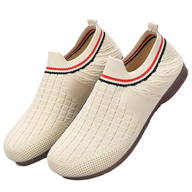Flyknit-side Casual All-matching Comfortable Non-slip One Pedal Shoes foto 3