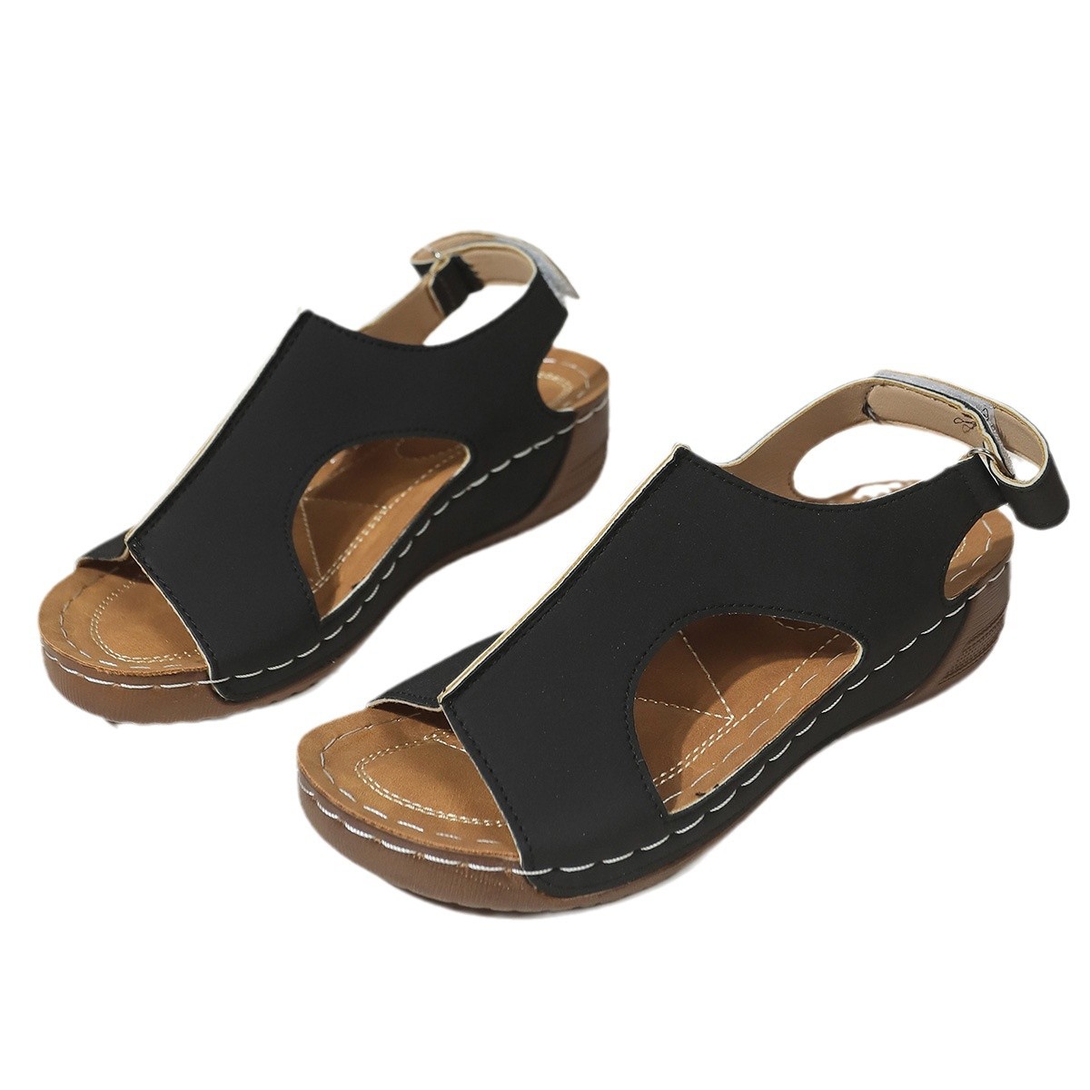 Women's Plus Size Wedge Sandals foto 3