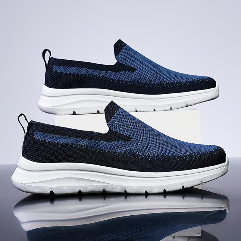 Plus Size Men's Shoes Mesh Breathable Soft Bottom Leisure