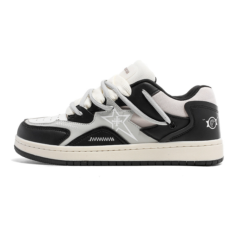Niche Men's Shoes Breathable Sneaker Thick Rope Low-top Sneakers Versatile Casual Shoes foto 3