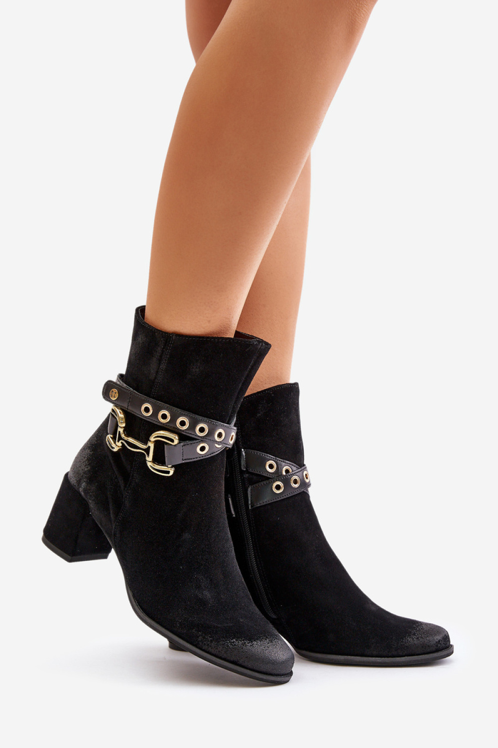 Laarsjes met hoge hak Step in style