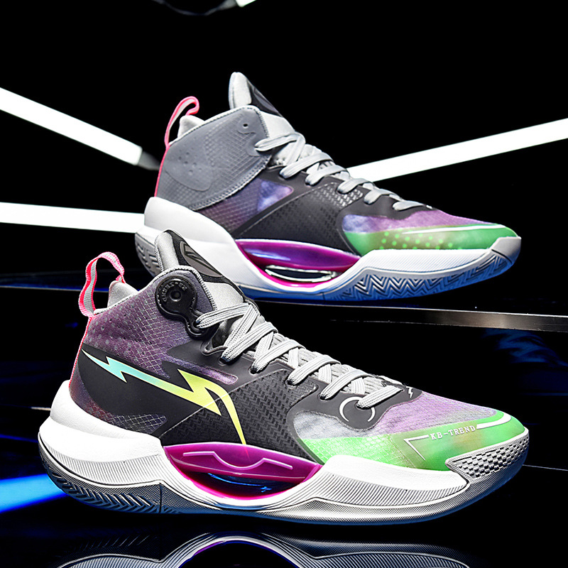 Men's Wear-resistant Combat Basketball Shoes foto 3