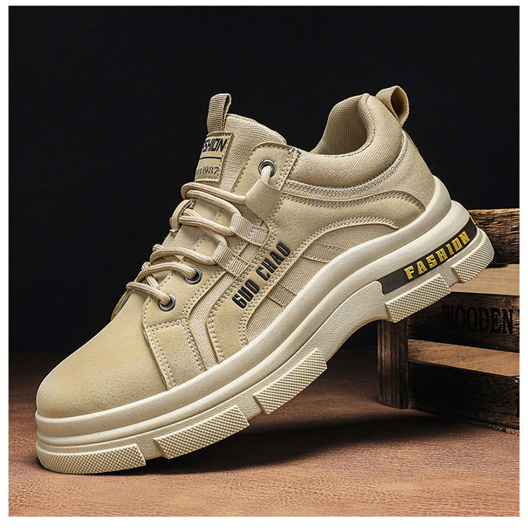 Autumn And Winter Thick Bottom Work Non-slip Wear-resistant Men's Labor Protection Tide foto 2