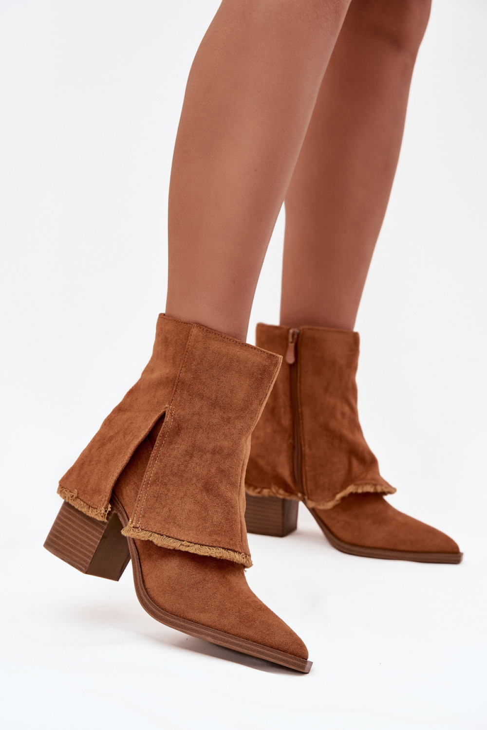 Laarsjes met hoge hak Step in style