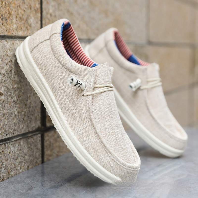 Breathable Mesh Comfortable Simplicity Fashion Low Top Men's Shoes foto 5